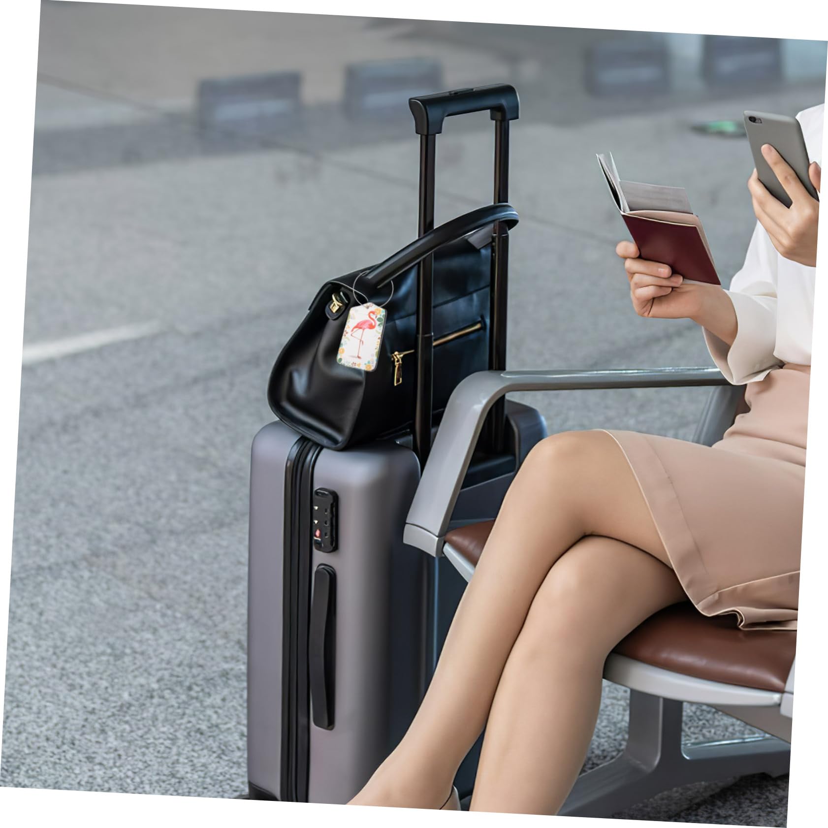 VANZACK 3 Series Etiquetas De Equipaje Para Maletas Etiquetas De Identificación De Viaje Y Ligeras Prácticas Para Maletas Y Mochilas Para Viajeros 2 Piezas X 3