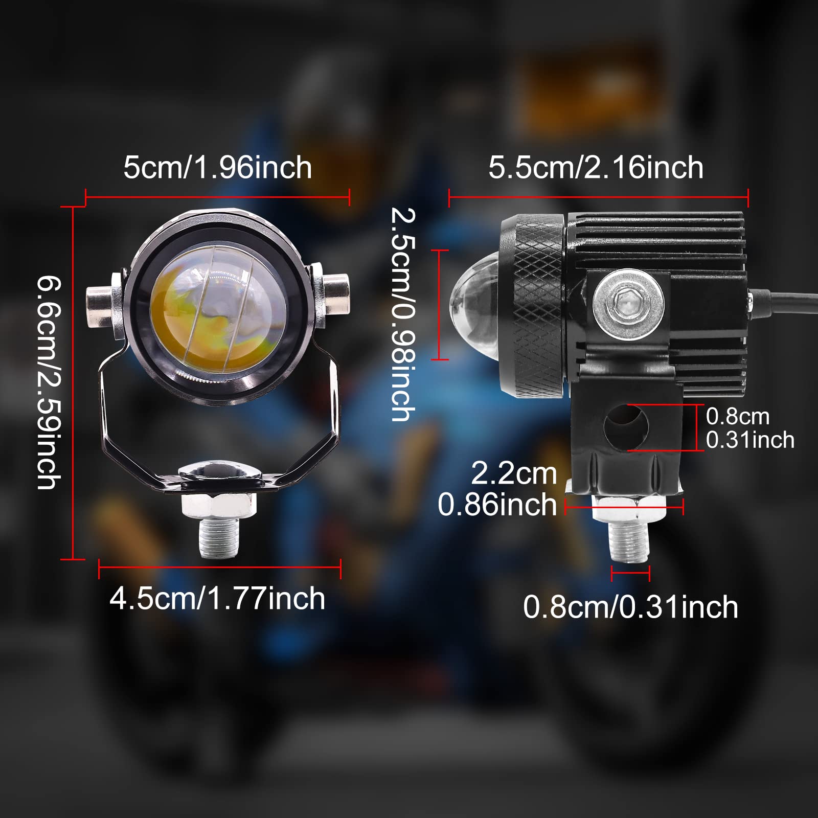Luci LED fendinebbia