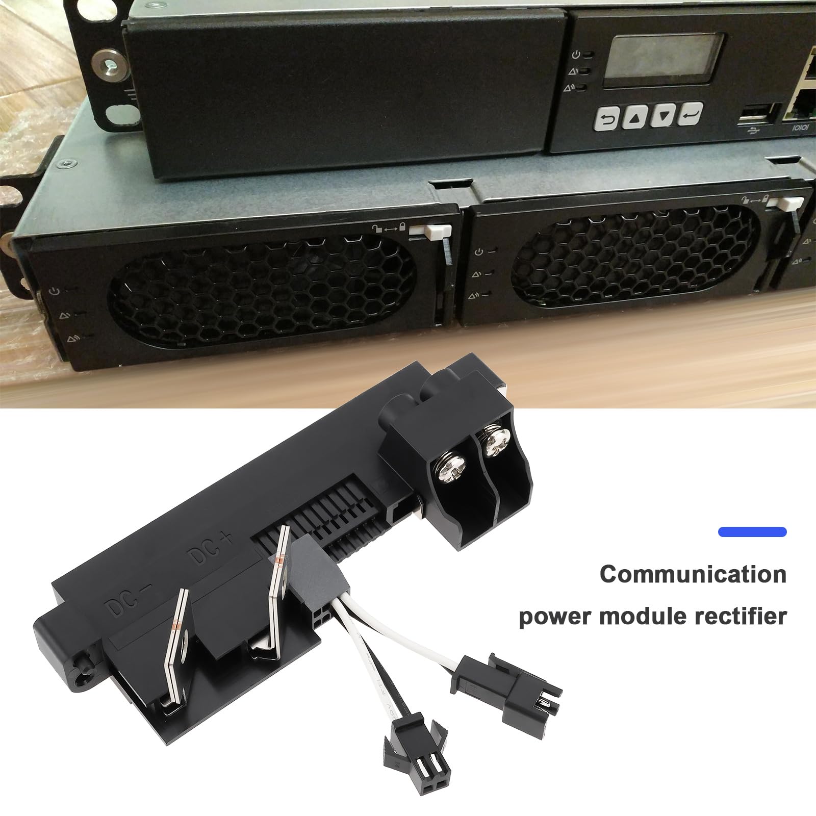 ECSiNG 2-pinowa wtyczka modułu prostownika kompatybilna z Huawei R4850G2 R4850N2 R4850N6 R4875G1