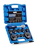 Orion Motor Tech Oil Filter Wrench Set, 10pc Oil Filter Socket Set, 3/8