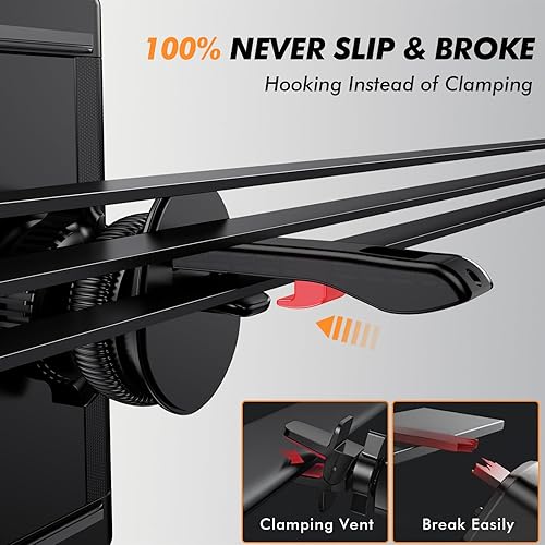 Miniatura 4 de OATSBASF Soporte para teléfono Z Fold 7, clip de ventilación de aire para tu automóvil para Samsung Galaxy Z Fold 7 6 5 4 3 accesorios, compatible