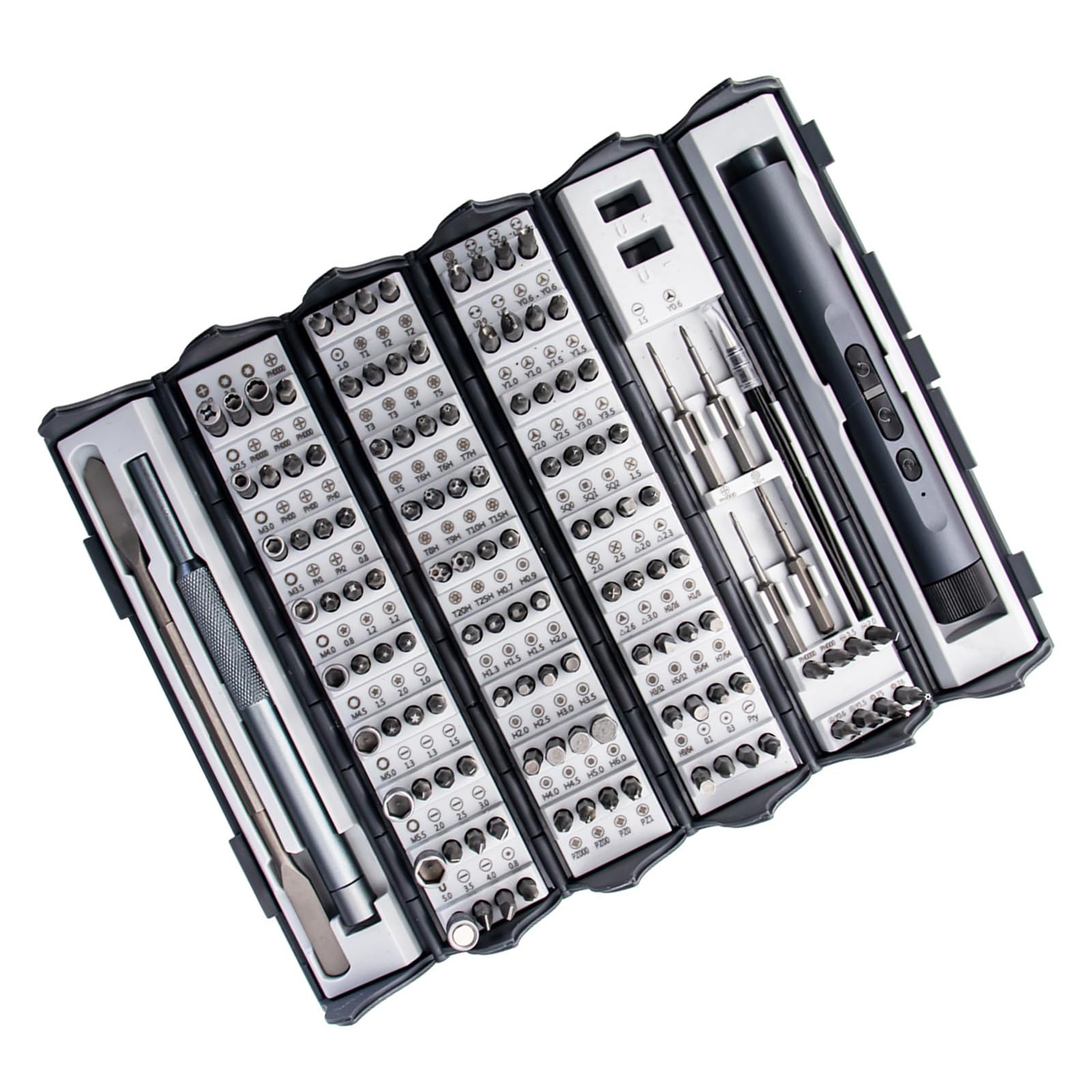 Apglsxy Light 128Pcs Cordless Electric Screwdriver Set Rechargeable Compact Design With Led For Home Repair And Craft Projects Compact Electric Screwdriver For Home Use