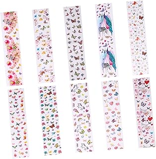 فوميز. ملصقات اظافر على شكل فراشة، 30 ورقة، ورق نقل للاظافر، اكسسوارات التمريض، اكسسوارات للفتيات، ملصقات تزيين الاظافر على شكل فراشة، ملصقات اظافر على شكل فراشة