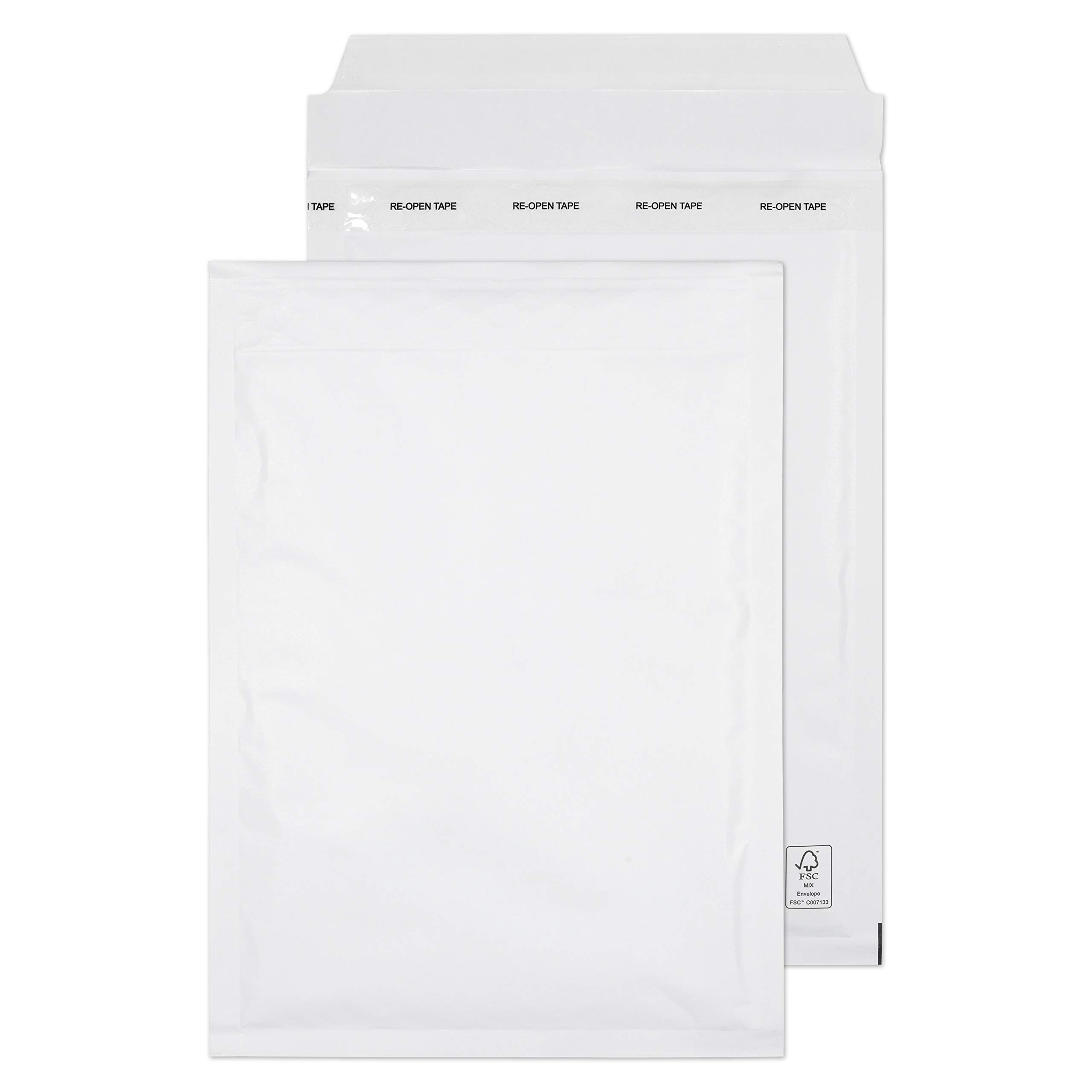 Blake Purely Packaging C5+ Bubble Envelopes 260x180mm White Pack of 100