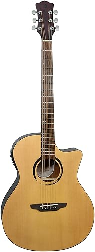 Luna WABI E GC WABI SABI Grand Concert - Guitarra acústica-eléctrica con preamplificador