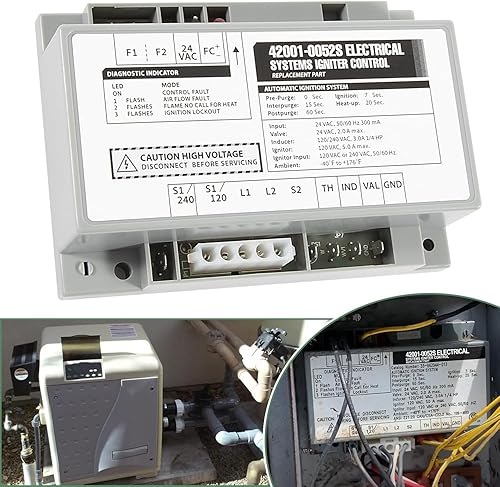 42001-0052S Kit de piezas de repuesto para módulo de control de encendido para sistemas eléctricos MasterTemp y Sta-Rite Max-E-Therm para piscinas y