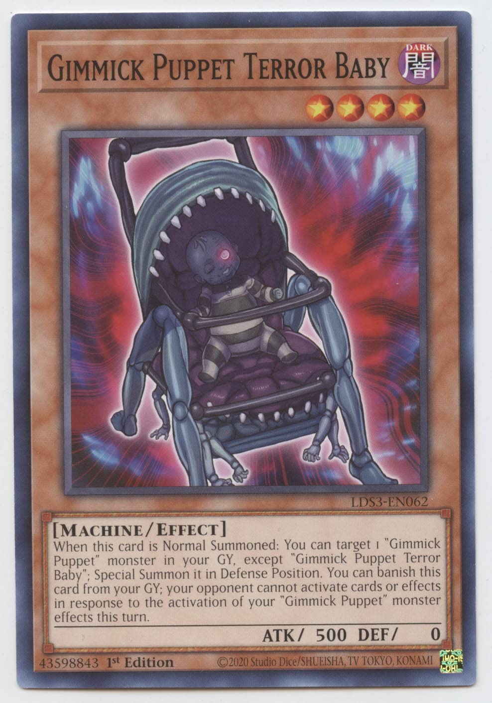 Gimmick Puppet Terror Baby - LDS3-EN062 - Común - 1ª edición