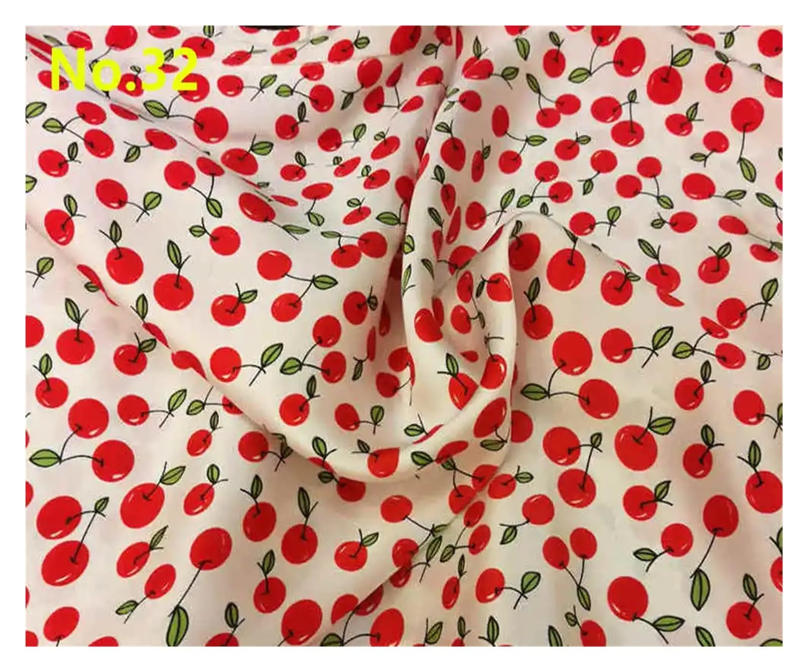 Tela de Satén Tela De Seda 100% Estampada China Nature Pura Multicolores Para coser(Color-32,1 meter)