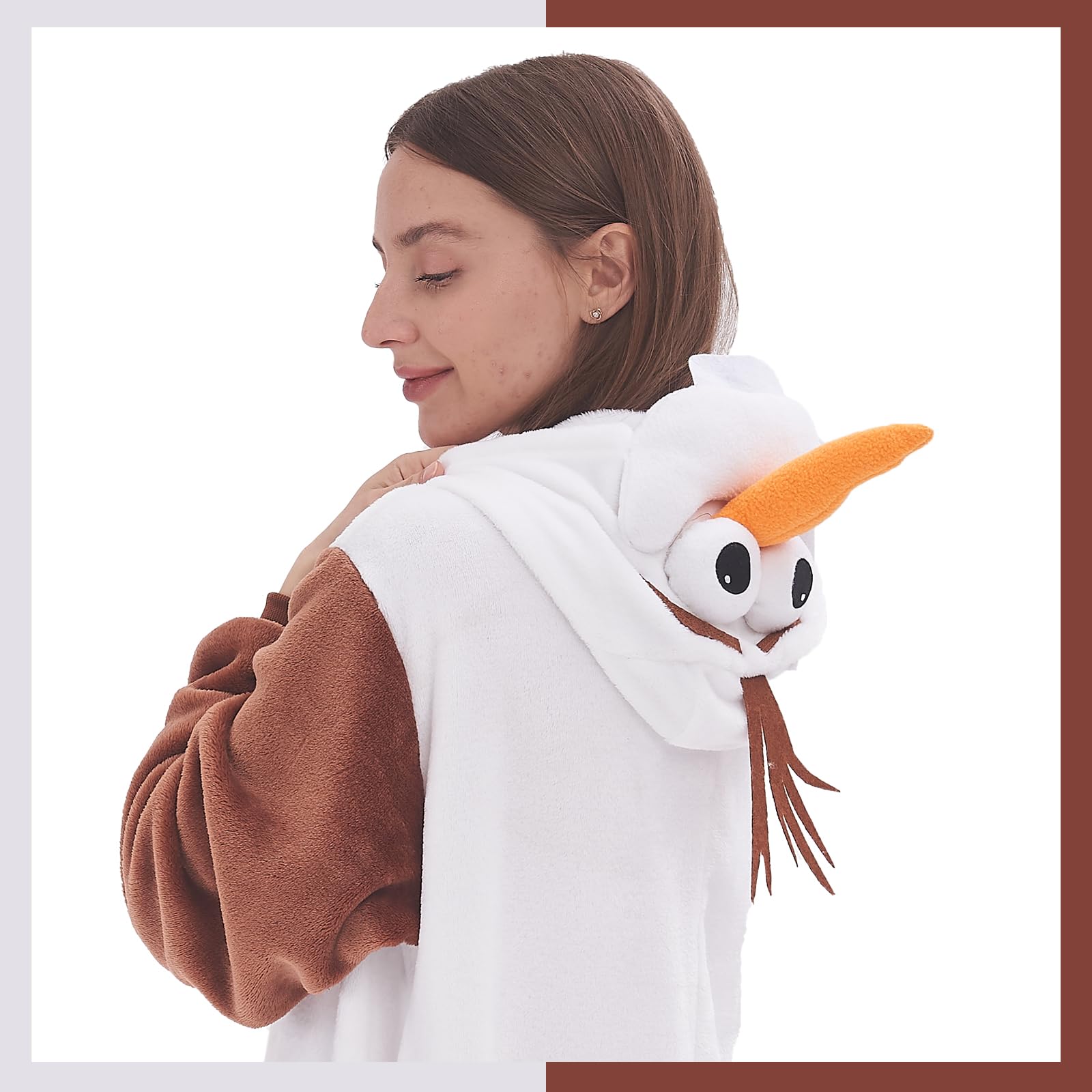 GONAAP - Pijama unisex para adultos, disfraz de animal de una pieza