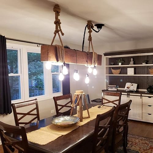 Miniatura 5 de Cuerda de yute 100% natural trenzada de cáñamo marrón Manila (100 pies 1 pulgada) para manualidades, muelle, paisajismo decorativo, escalada,