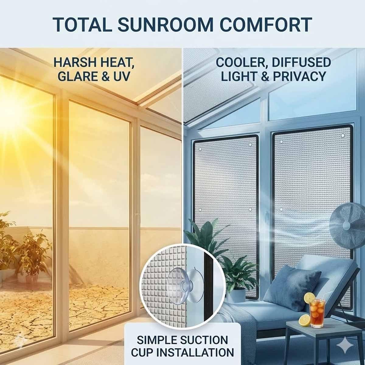 Film Anti Chaleur Anti-UV pour Fenêtre, Film Fenêtre Anti Chaleur pour Fenêtre De Toit, Films Protection Solaire Réfléchissant,avec Ventouse Thermique Anti Regard(Gris,130x195cm)