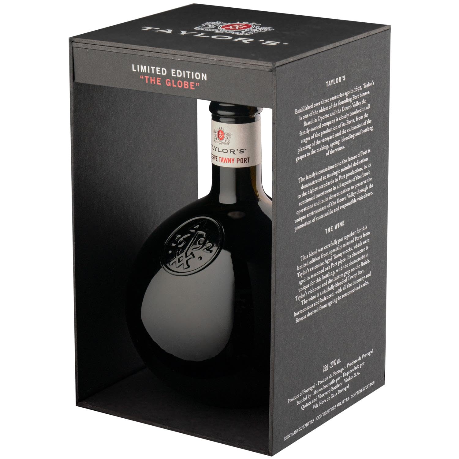 Taylors Port - The Globe - Reserve Tawny Historical Collection IV/Limited Edition in Geschenkpackung (1 x 0.75L)