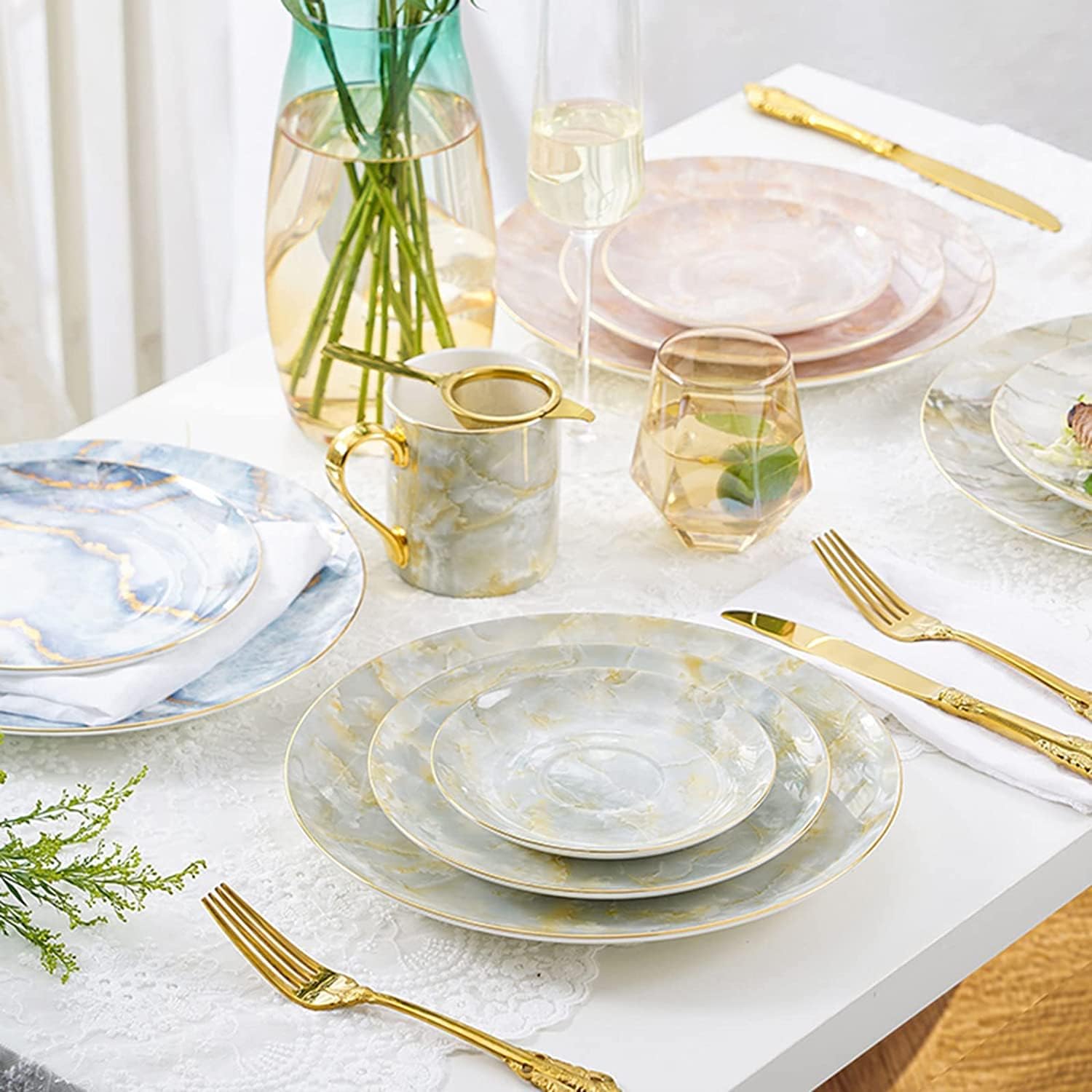 Dinnerware Sets Plates and Bowls Sets Dishes Dinner Plates