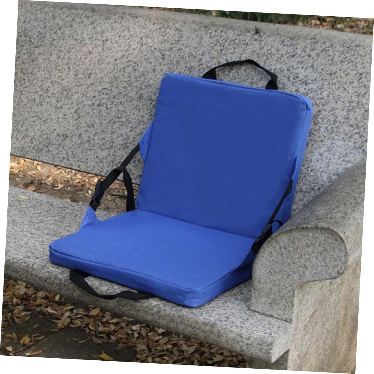 Faltbares Outdoor Sitzkissen aus Oxford Wasserabweisend Leicht Tragbar für Camping Picknick Park mit Komfortabler Polsterung und Robustem Material in Blau