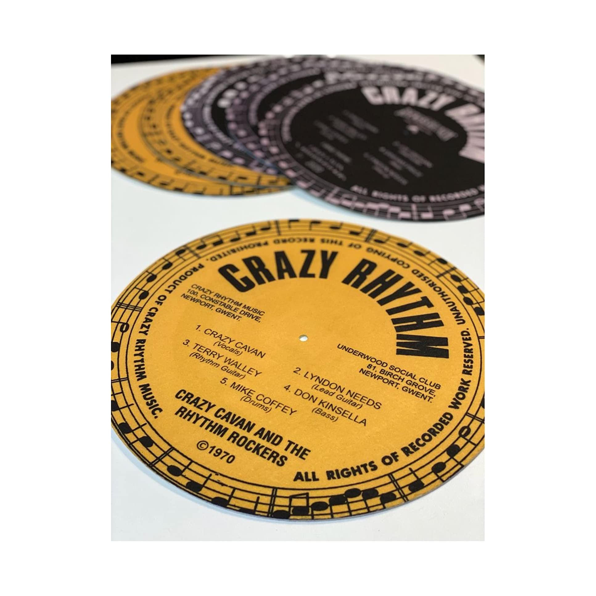 Slipmat - Alfombrilla Personalizado con el diseño Que Quieras!! para Tocadiscos, Platos. Especial para DJs o Aficionados a los vinilos