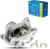Vista 12 de PHILTOP Pinza de freno trasera derecha compatible con Hyundai Sonata 2011-2015, Kia Optima 2011-2015, 19-B6456