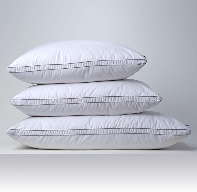 Almohada Pluma y Plumón de Ganso Tamaño Estándar 71x51 cm miniatura 10
