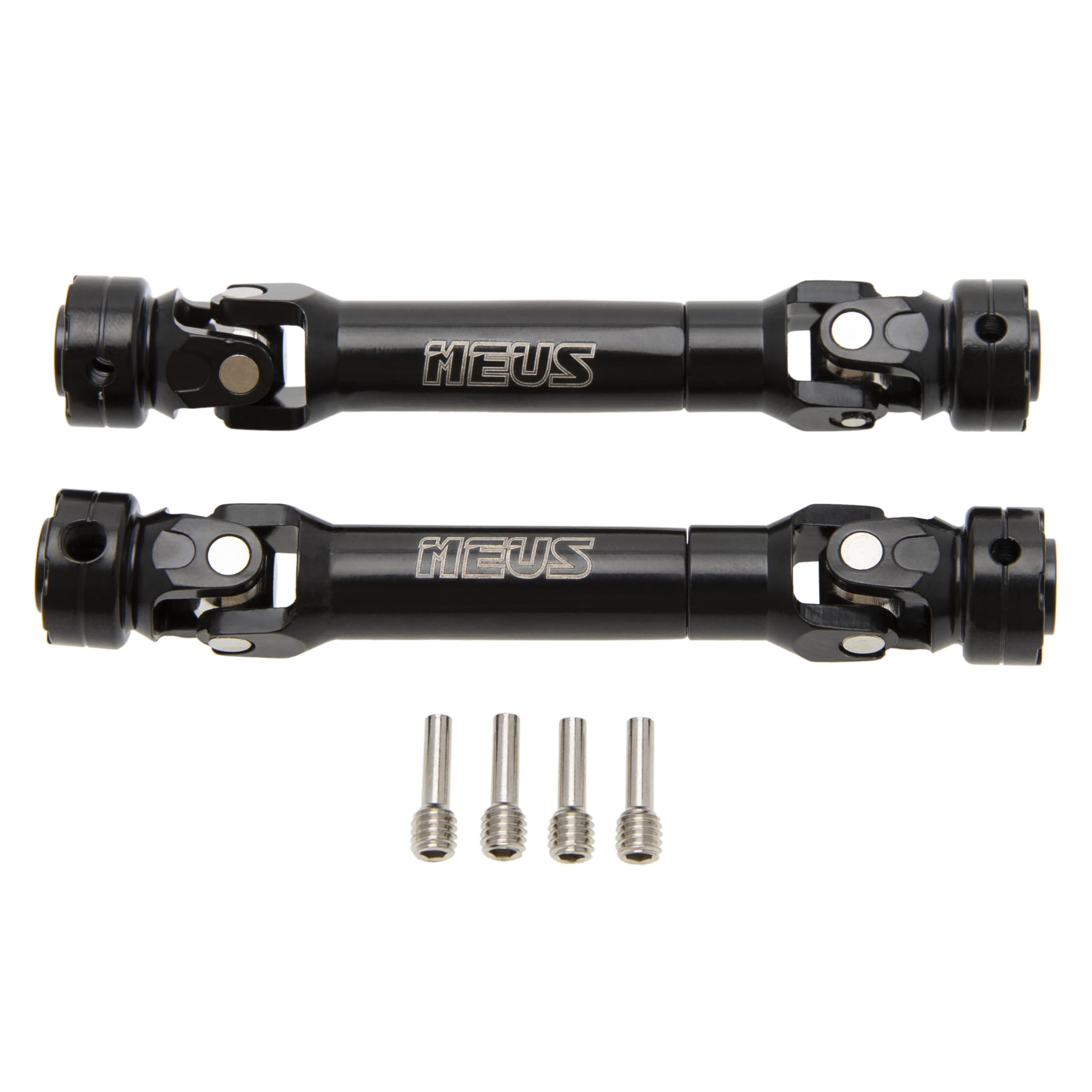 MEUS RACNIG TRX4 SCX10 Driveshafts for 1/10 RC Crawler Traxxas TRX4/Axial SCX10/Tamiya CCO1/Redcat Gen8 etc.. (75mm)