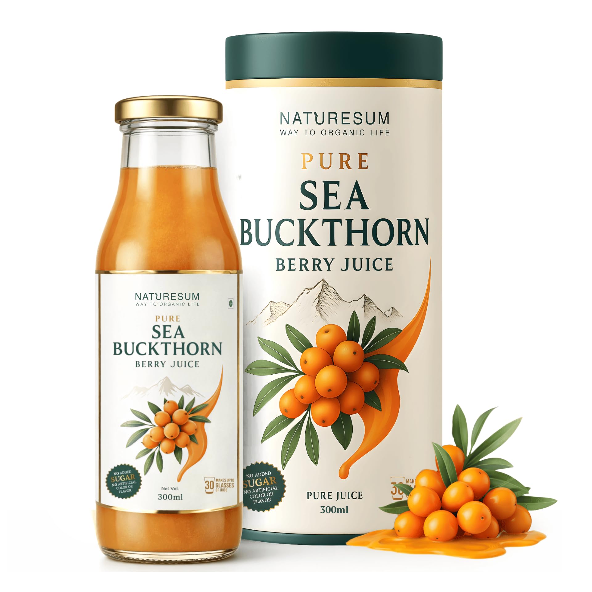Naturesum Sea Buckthorn Juice 300ml - Image 1