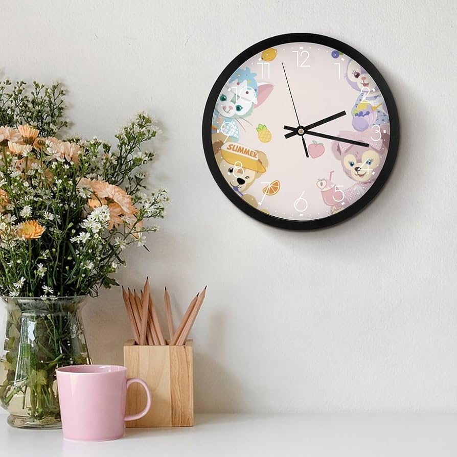 Amazon.co.jp: ダッフィー フレンズ (1) 壁掛け時計 かけ時計 置き時計