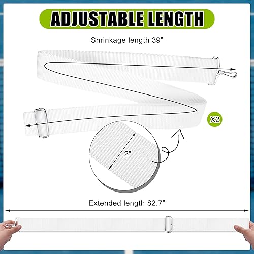 Miniatura 4 de Correa central de red de tenis de verano, correas de red de altura ajustable, accesorios de tenis portátiles para calzada, equipo de entrenamiento