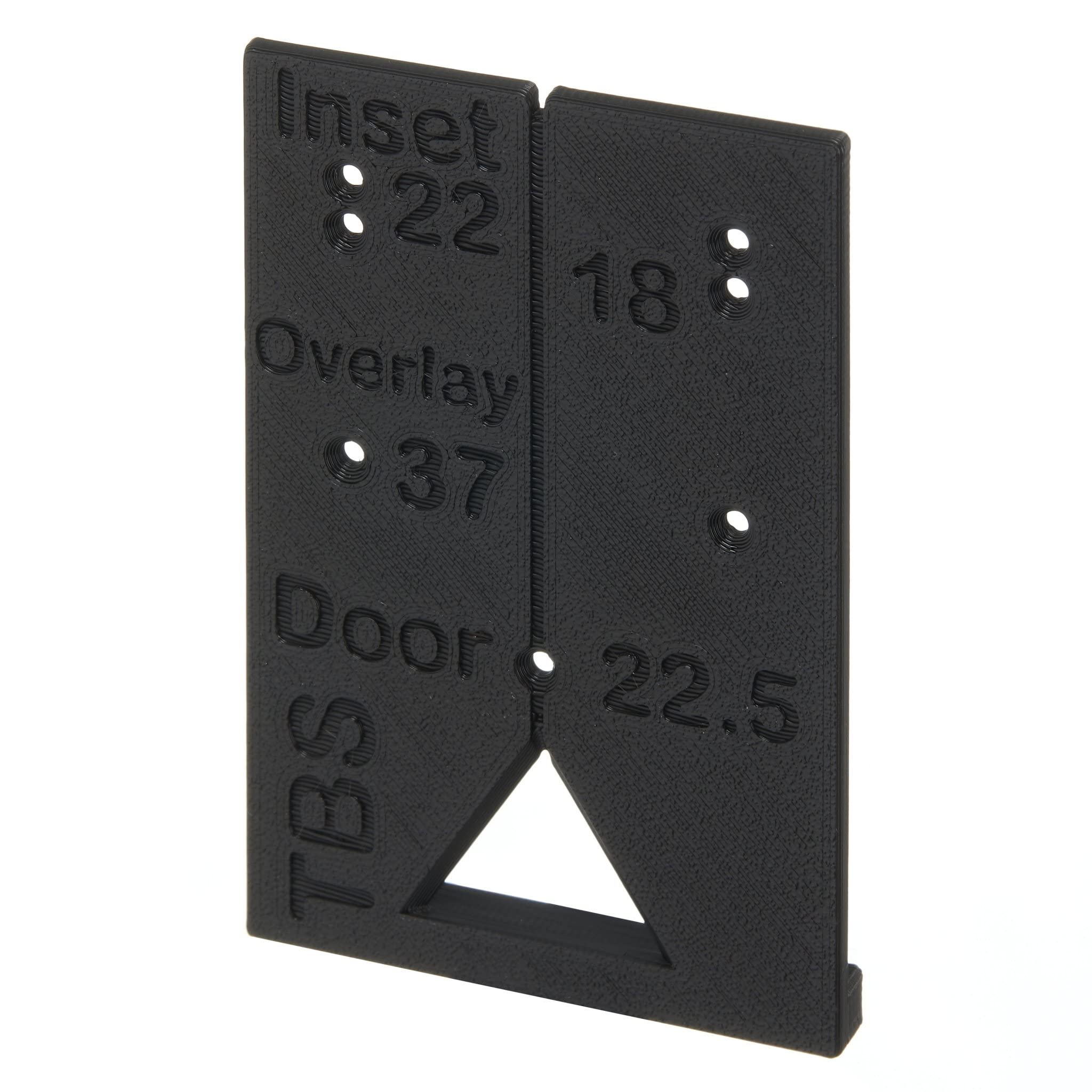 The Block Scribe Siliver Bs04 Euro Style Inset Hinge Jig Version 2
