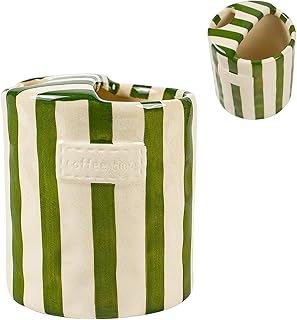 Vintage hand-painted ceramic coffee cup with small mouthed heat-resistant and non flat bottomed cup, suitable for homes, offices, and cafes - fashionable latte, espresso, and tea