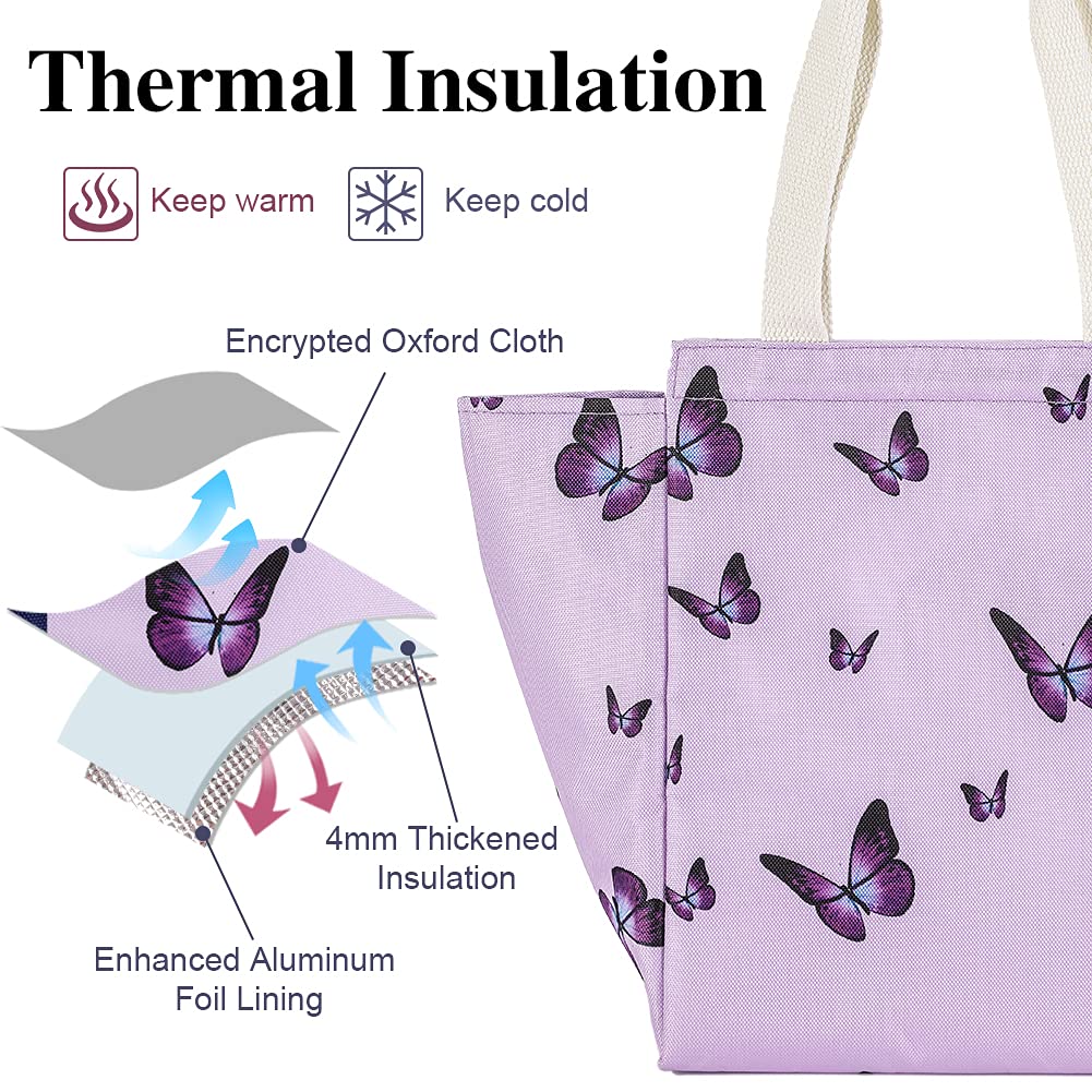 INVODA Bolsa De Almuerzo Reutilizable Portátil Bento Bolsa