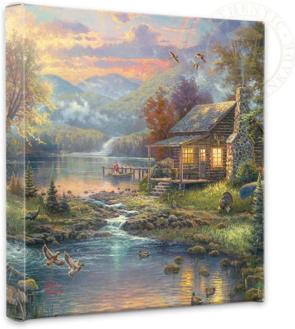 Nature's Paradise - 14" x 14" Gallery Wrapped Canvas