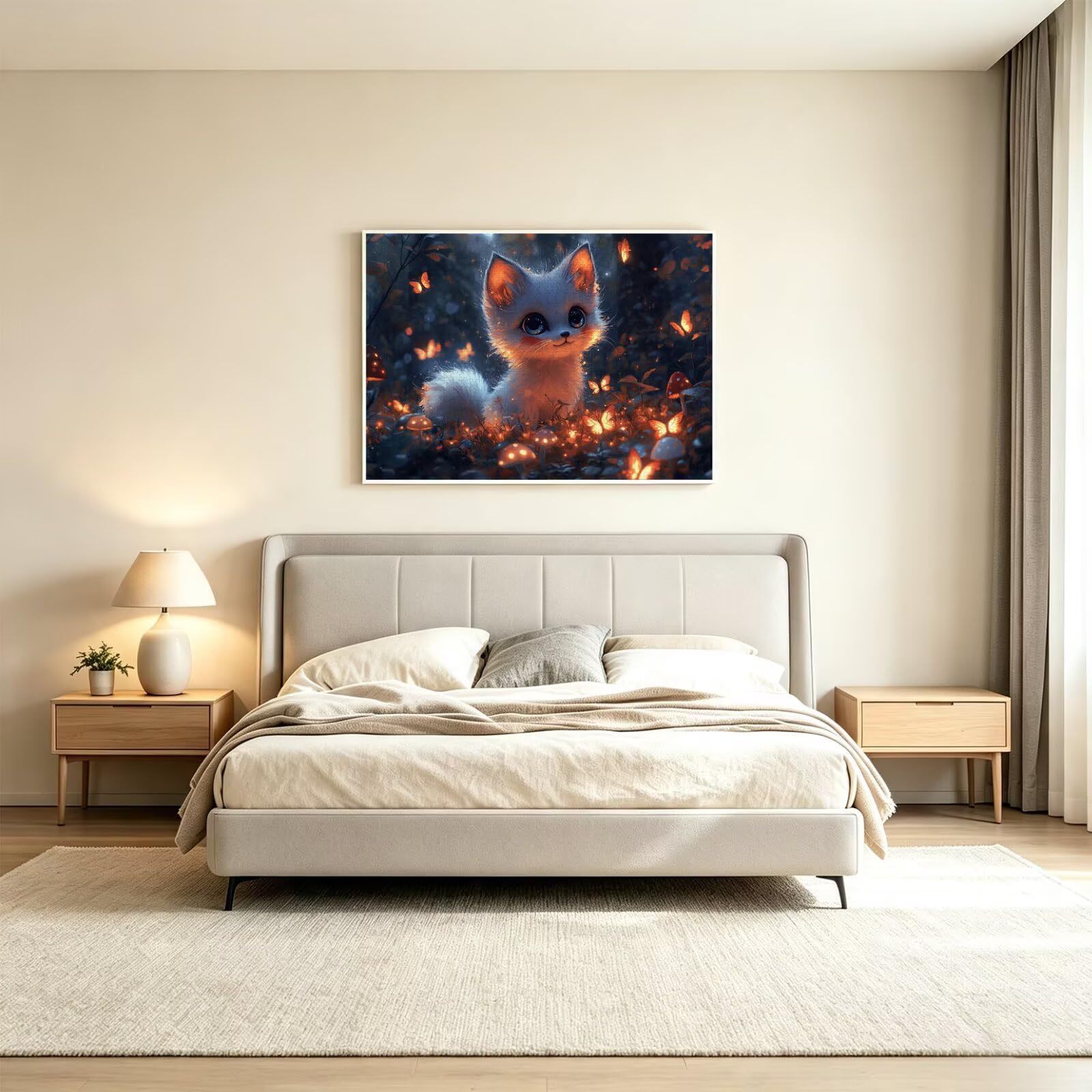 Puzzle dla dorosłych 2000, kot kreskówka, 99x70cm, n-510
