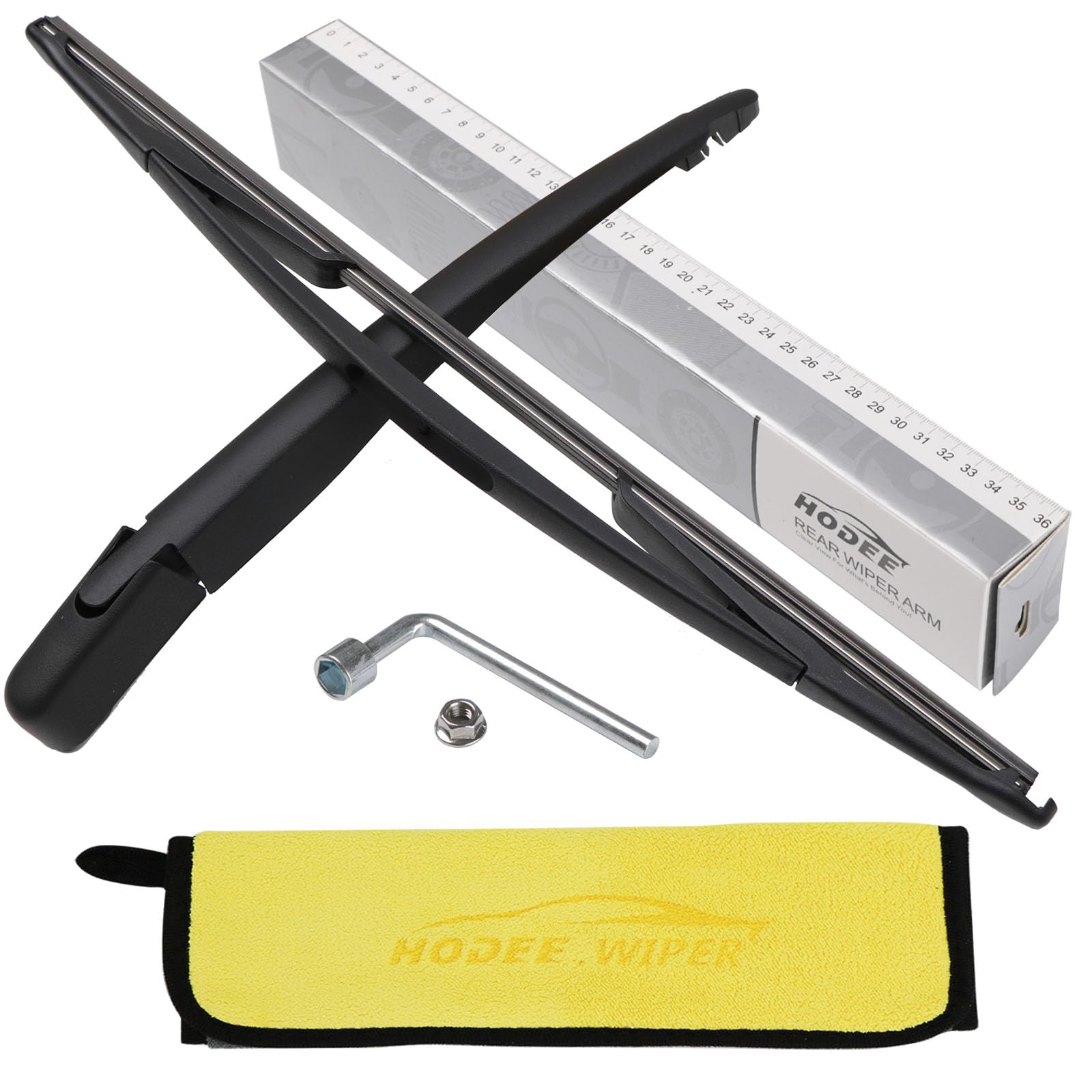 Rear Wiper Arm Blade Nut Set Replacement for Vauxhall Corsa H Hatchback mk i/mk ii 1994 1995 1996 1997 1998 1999 2000 2001 2002 2003 2004 2005 2006, MK2 MK3 Back Windshield Window Cap Cover