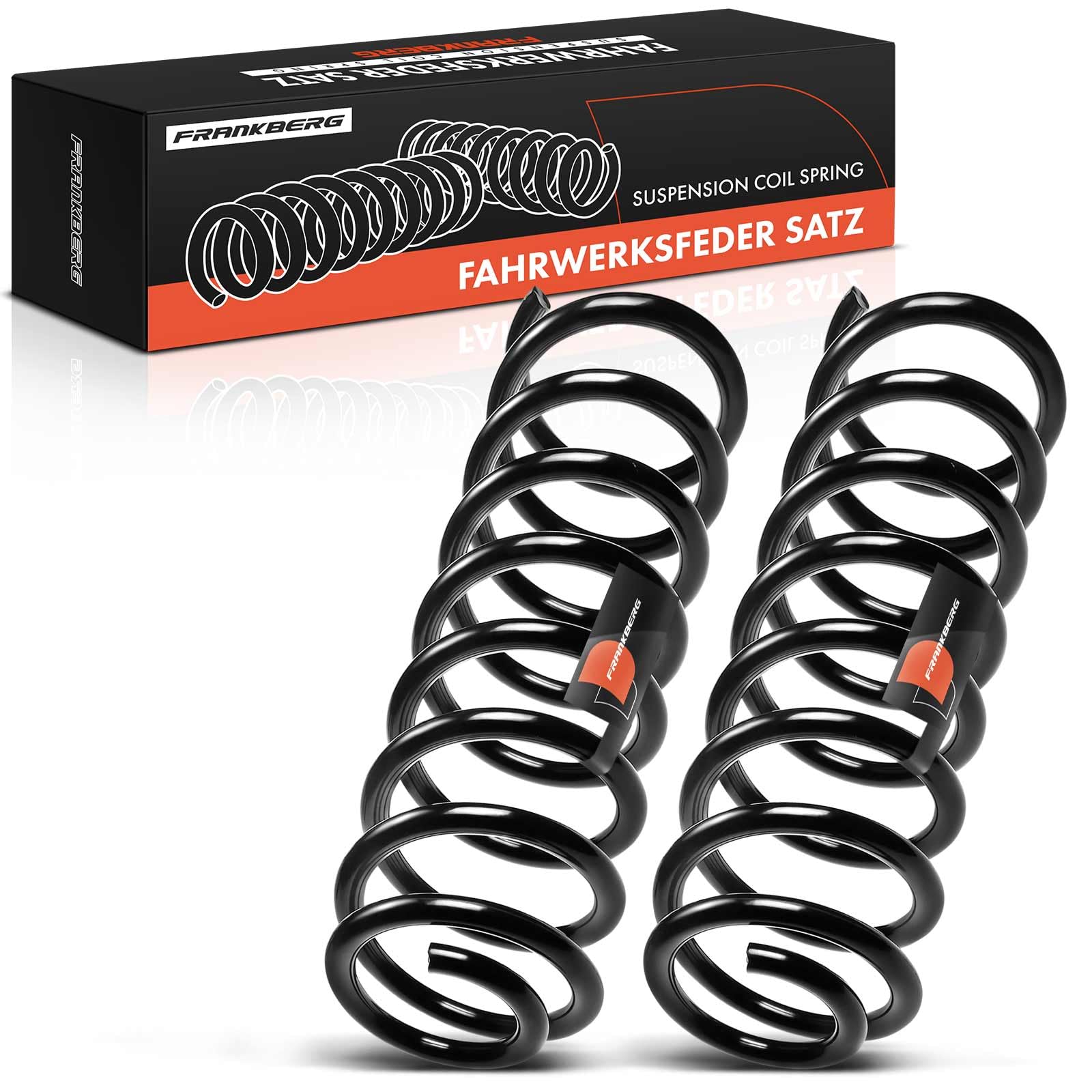 Frankberg 2x Ressort de suspension Remplacer# RC5885,8200357085 | Compatible avec M.e.g.a.n.e II Break KM0/1 1.6 16V 1.6 1.5 dCi 1.4 1.9 dCi 1.6 16V Hi-Flex 2.0 2.0 dCi 2003-2009