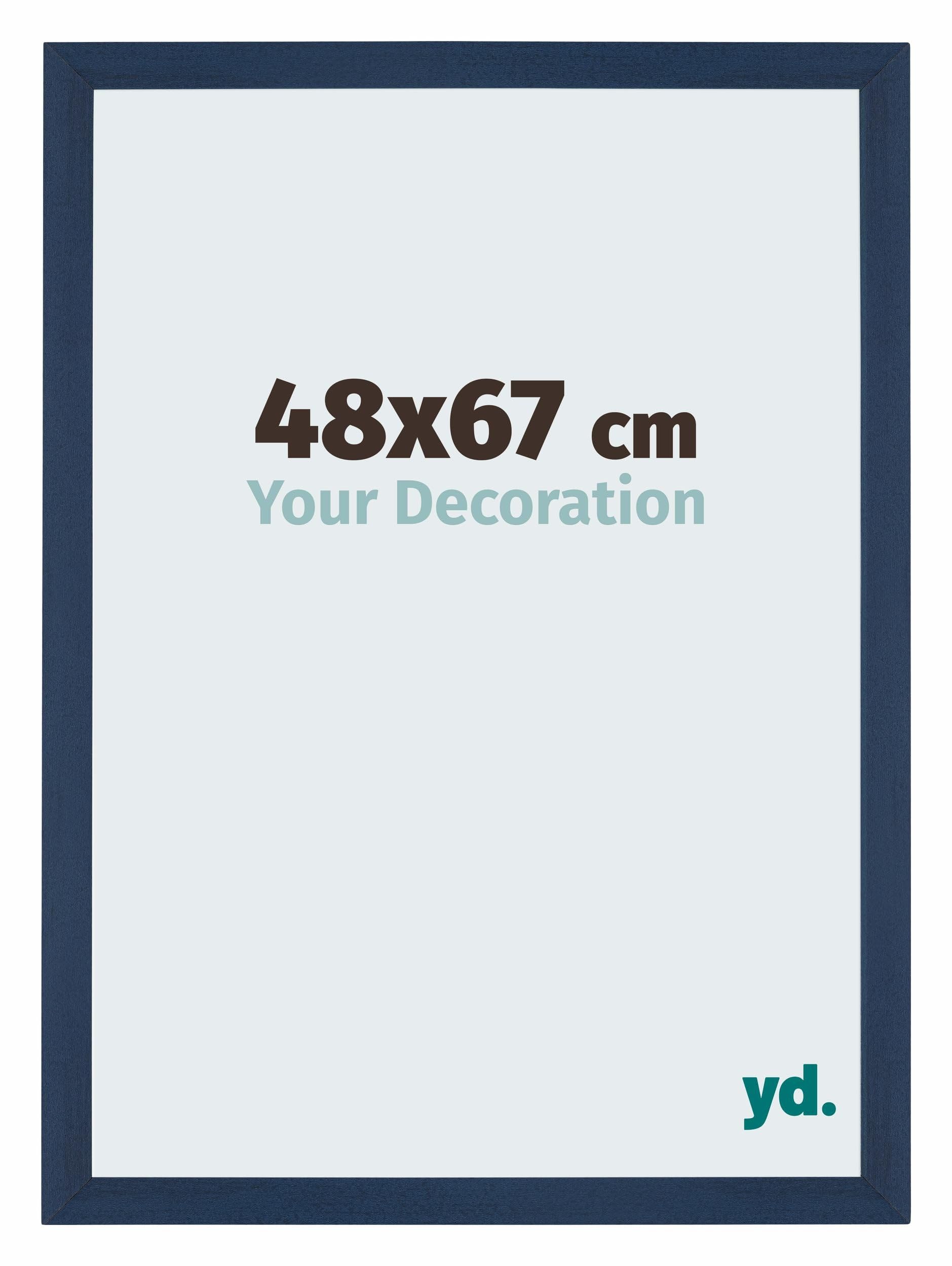 Your Decoration - Puzzle frame 48x67 - Dark Blue Swept - Puzzle frame 500-1000 Pieces - MDF Photoframe - Mura — image 1