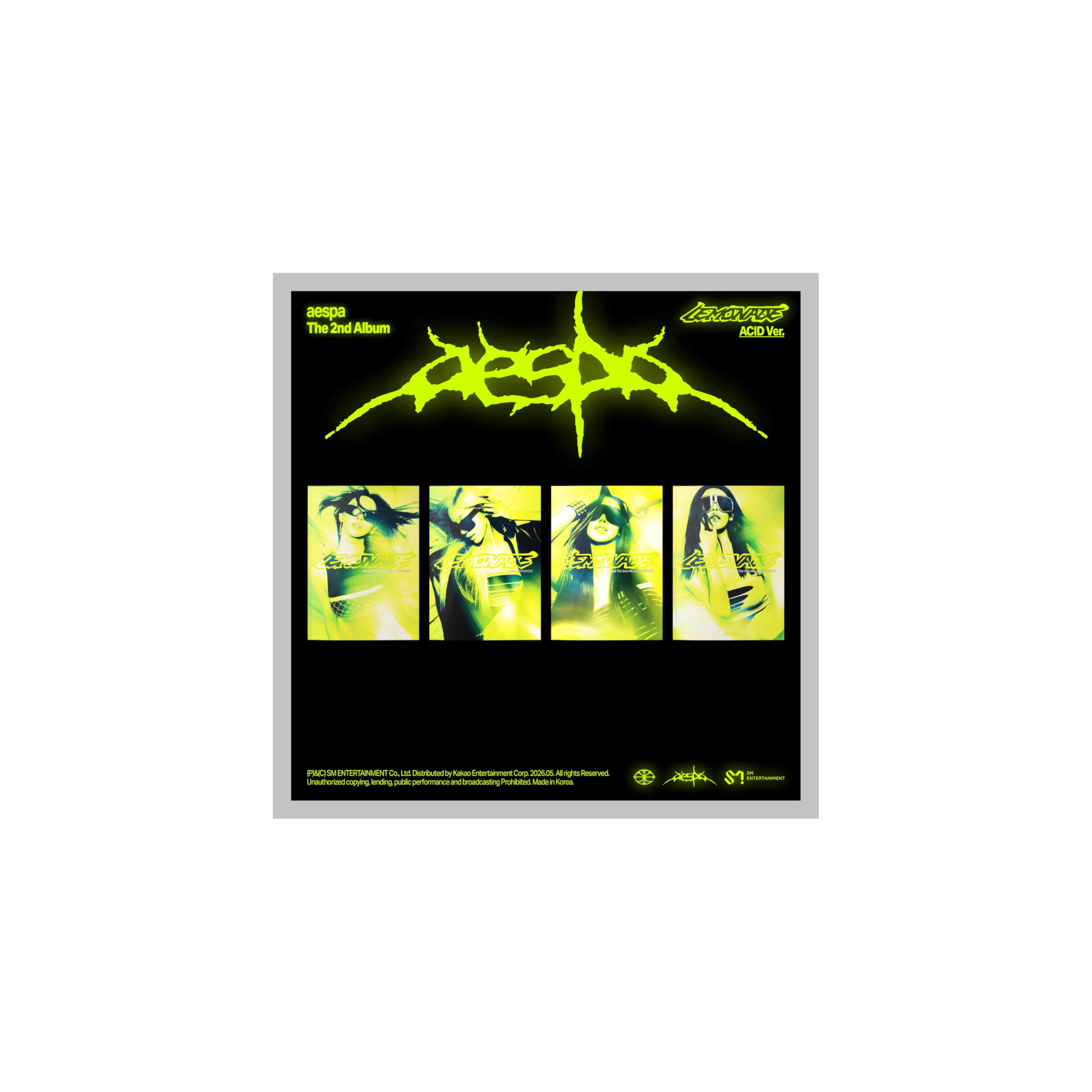 Amazon.co.jp: (ACID Karina Version) エスパ aespa LEMONADE 2nd