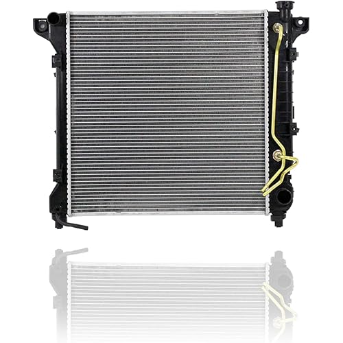 Radiator - Pacific Best Inc. Compatible/Replacement for 1905 97-99 Dodge Dakota Pickup, 98-99 Durango 3.9/5.2/5.9L - Plastic Tank, Aluminum Core, 1-Row