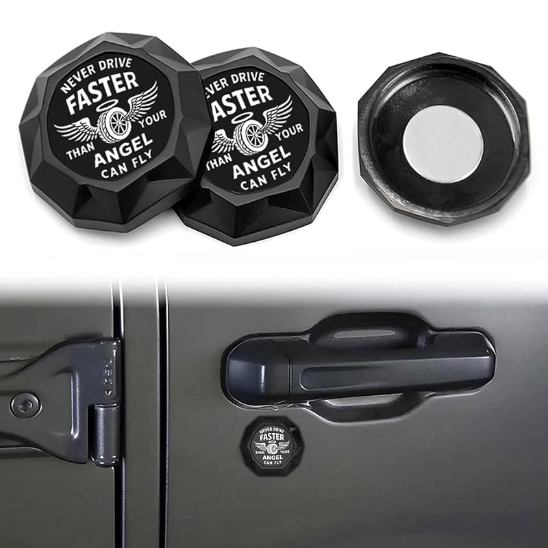 Protetor magnético de fechadura para Jeep Wrangler e Jeep Gladiator GuardianAngel