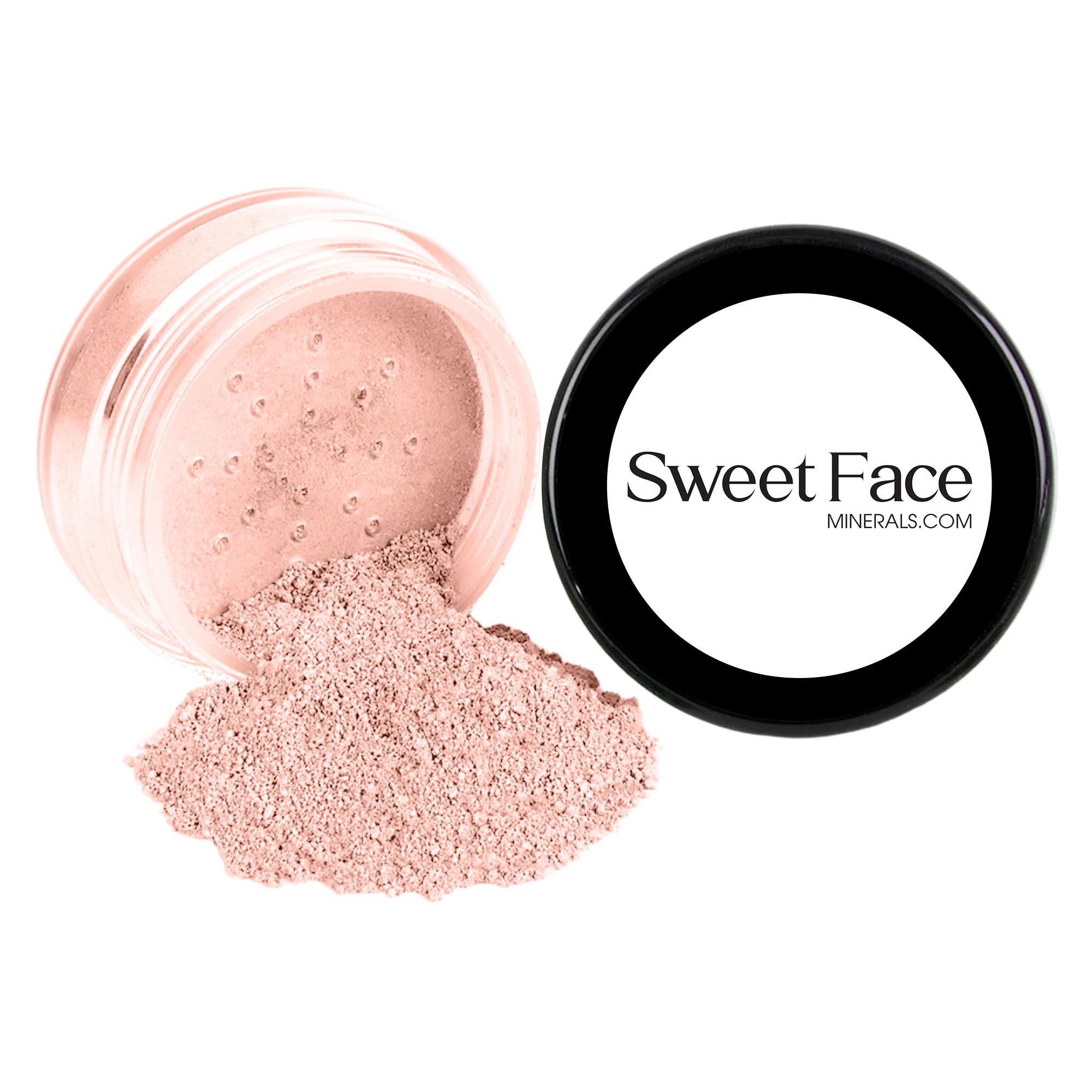 BLUSH (SWEET CHEEKS) Mineral Makeup Powder Bare Face Shadow Contour Rouge Highlight (20 gram Sifter Jar)