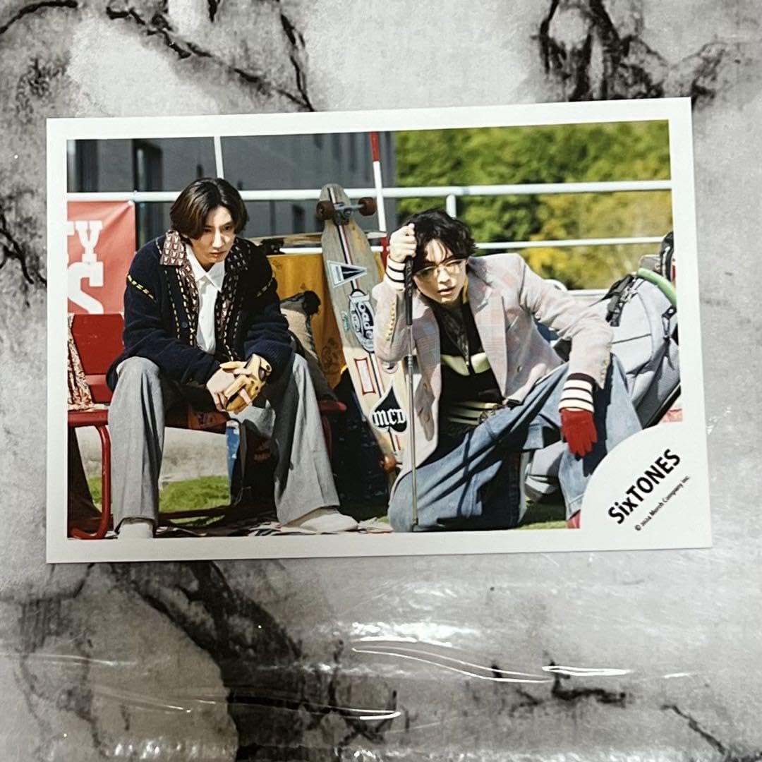 人気定番，品質保証 SixTONES 混合 公式写真 40枚 松村北斗中心 [難小]