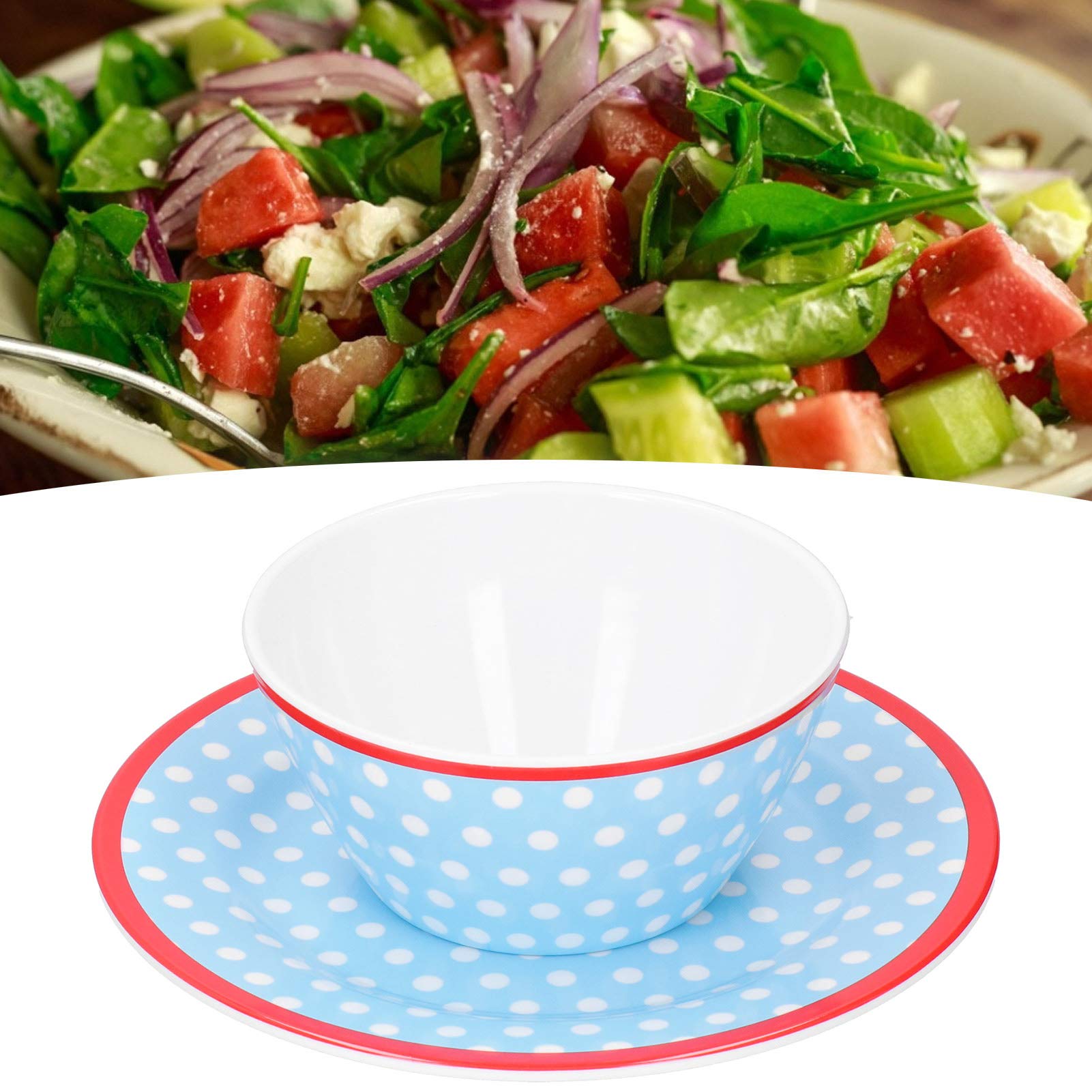4 pezzi/set insalata piatto da frutta piatto ciotola set stoviglie stoviglie per forniture per ristoranti domestici
