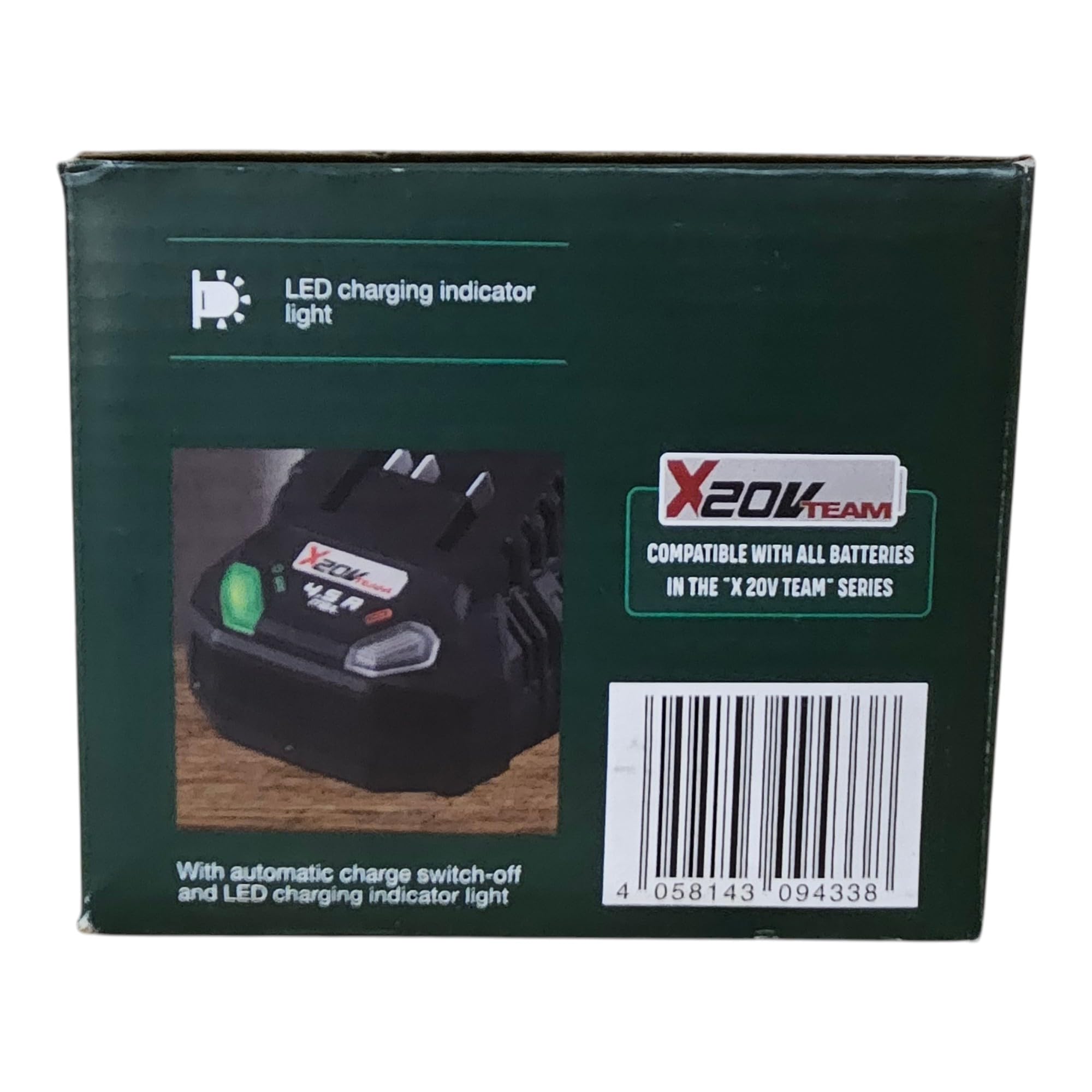 Parkside Chargeur « PLG 20 A3 », 120 W, 4,5 A - 30 Min de Temps de Charge X 20 V Team