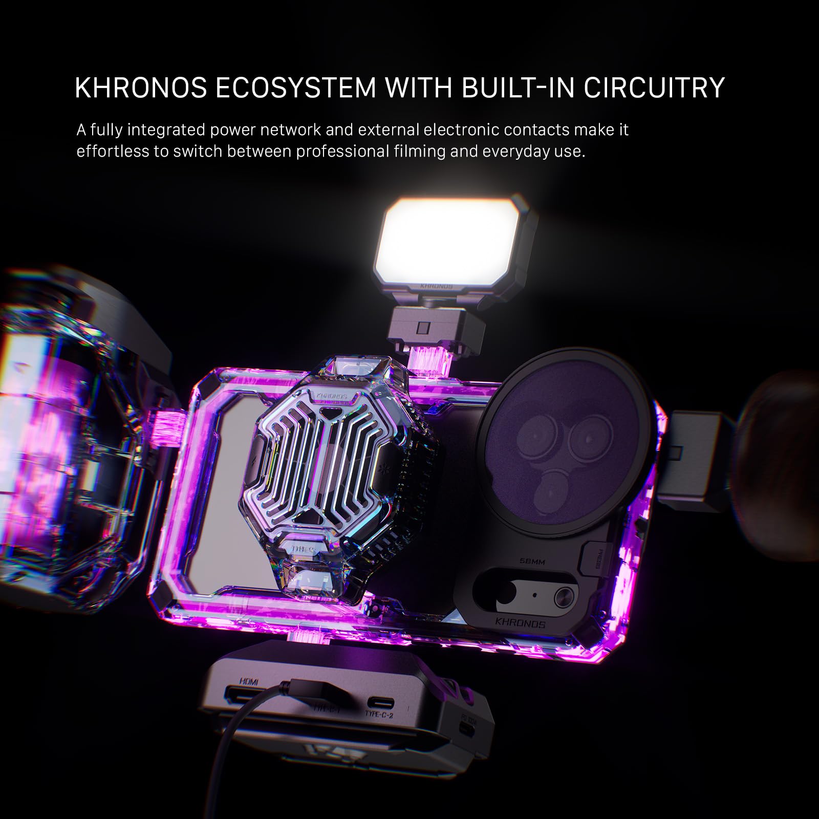 Amazon.co.jp: Tilta Khronos ストリートスナップキット iPhone 17 Pro