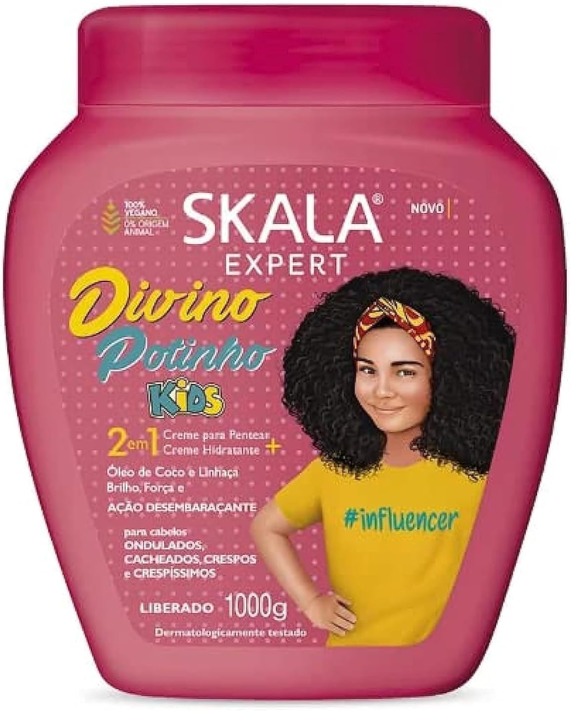 Expert - Creme de Tratamento 2 em 1 Crespinho Divino 1 Kg - (Divine Little Curls 2 in 1 Treatment Cream Net 33.81 Oz)