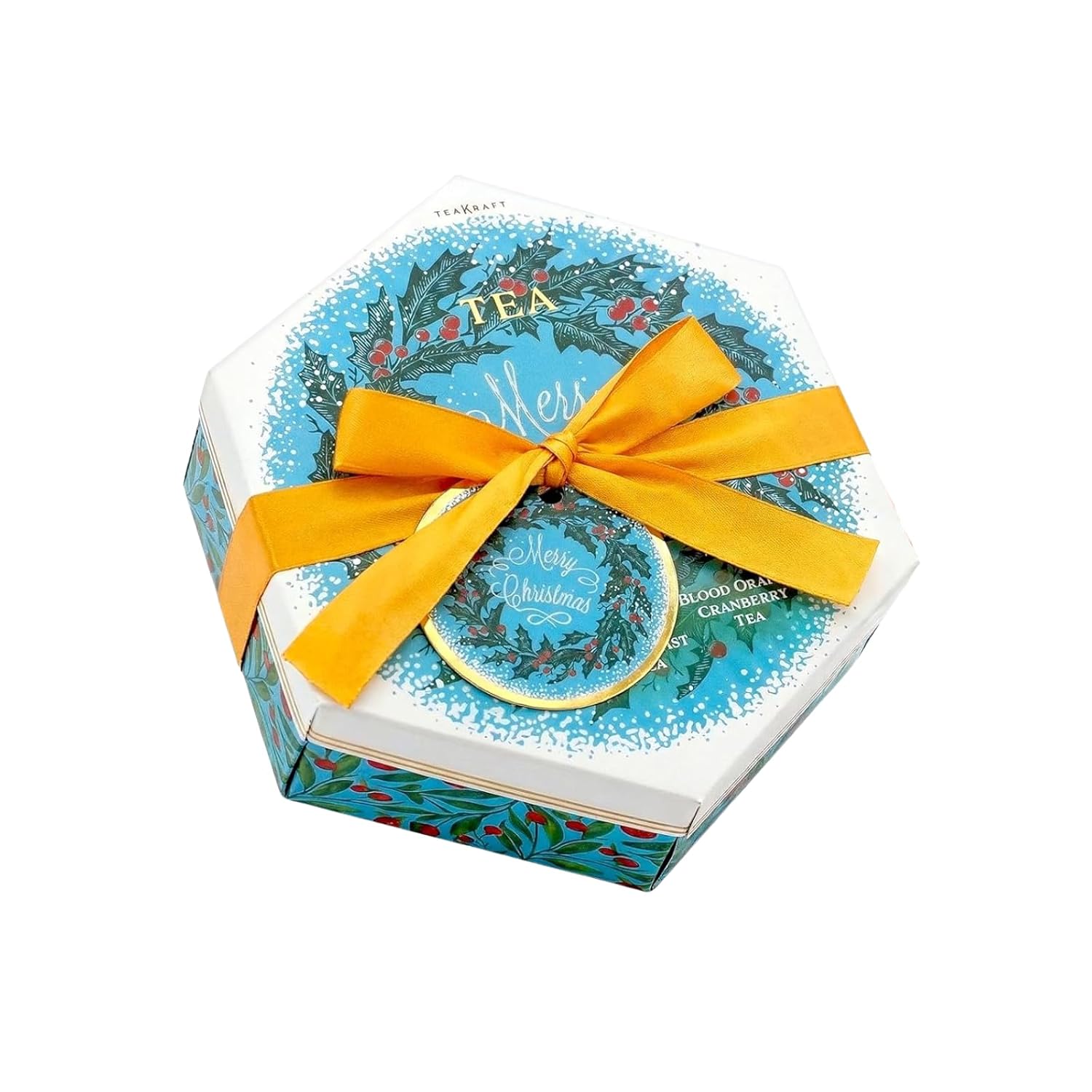 Life Plus Style Gourmet TeaKraft Star Tea Gift Set 10 Premium Flavors 90 Tea Bags Christmas Holiday Assorted Gift Tea Sets for Women Festive Tea Sampler and Christmas Tea Bags