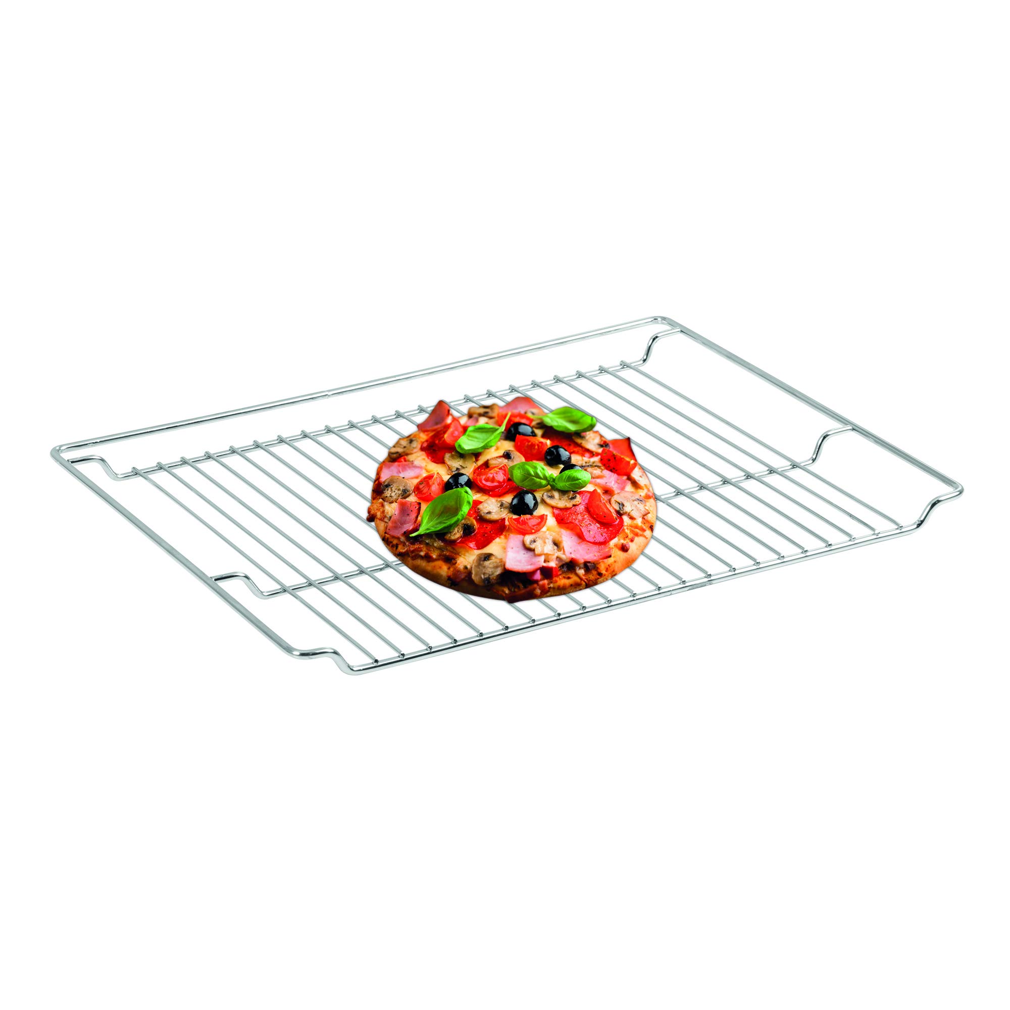 ICQN Rejilla para Horno 46,5 x 37,5 cm, Parrilla Metálica Compatible con Siemens, Bosch, Constructa y Amica