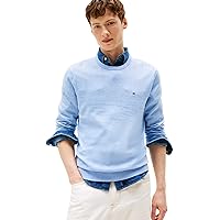 Tommy Hilfiger Uomo Pullover Essential Cotton con Scollo Rotondo