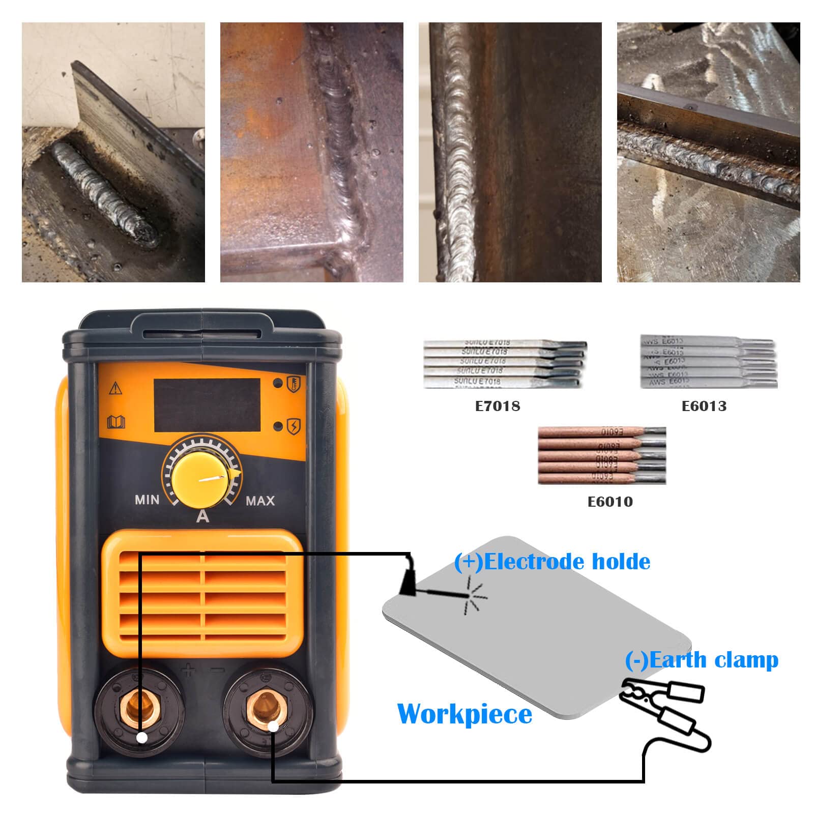 Wrdlosy Welder, Small Portable Welding Machine, For Beginners Welder Machine, 250A 110120V