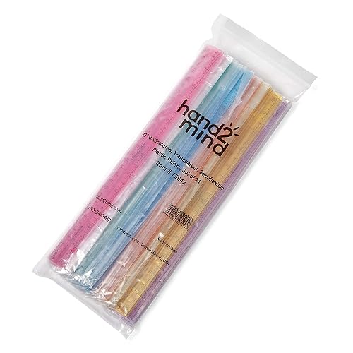 Miniatura 5 de ETA hand2mind SAFE-T regla de 12pulgada en 6 colores paquete de 24 unidades