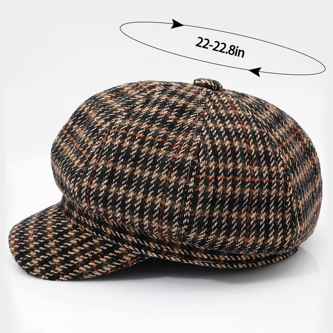 French Beret Hats for Women Winter Newsboy Cap Spring Outdoor Sun Hat - Image 7