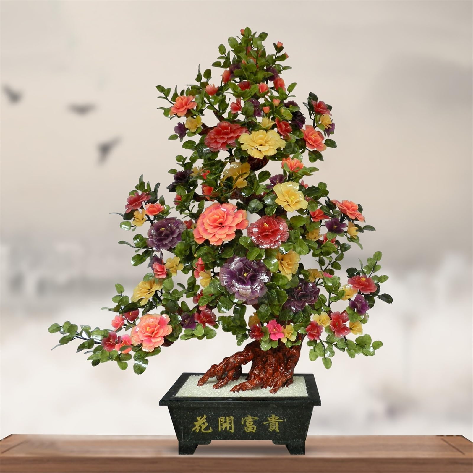 Drzewko Bonsai Sztuczne drzewko Bonsai-dekoracja roślin domowych Wystrój domu