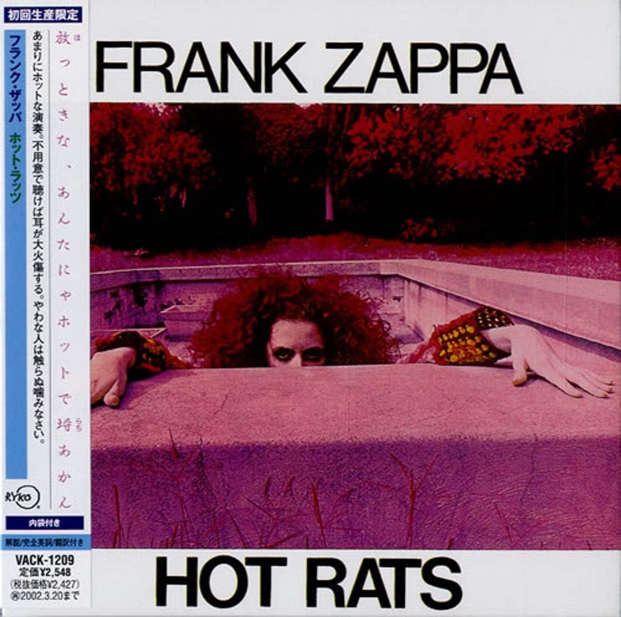 FRANK ZAPPA - Hot Rats - CD